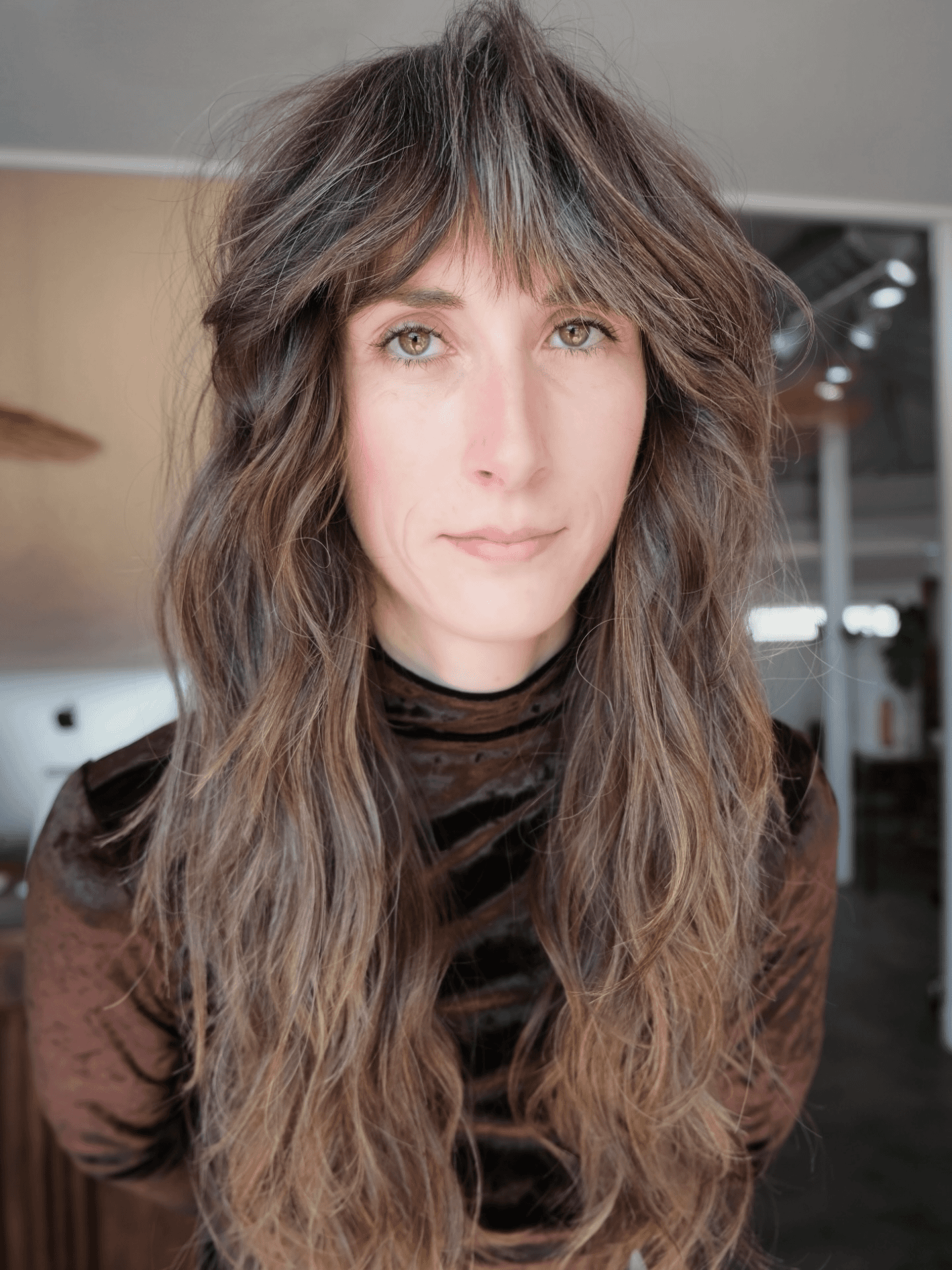 Textured Modern Shag Waves Textured Modern Shag Waves