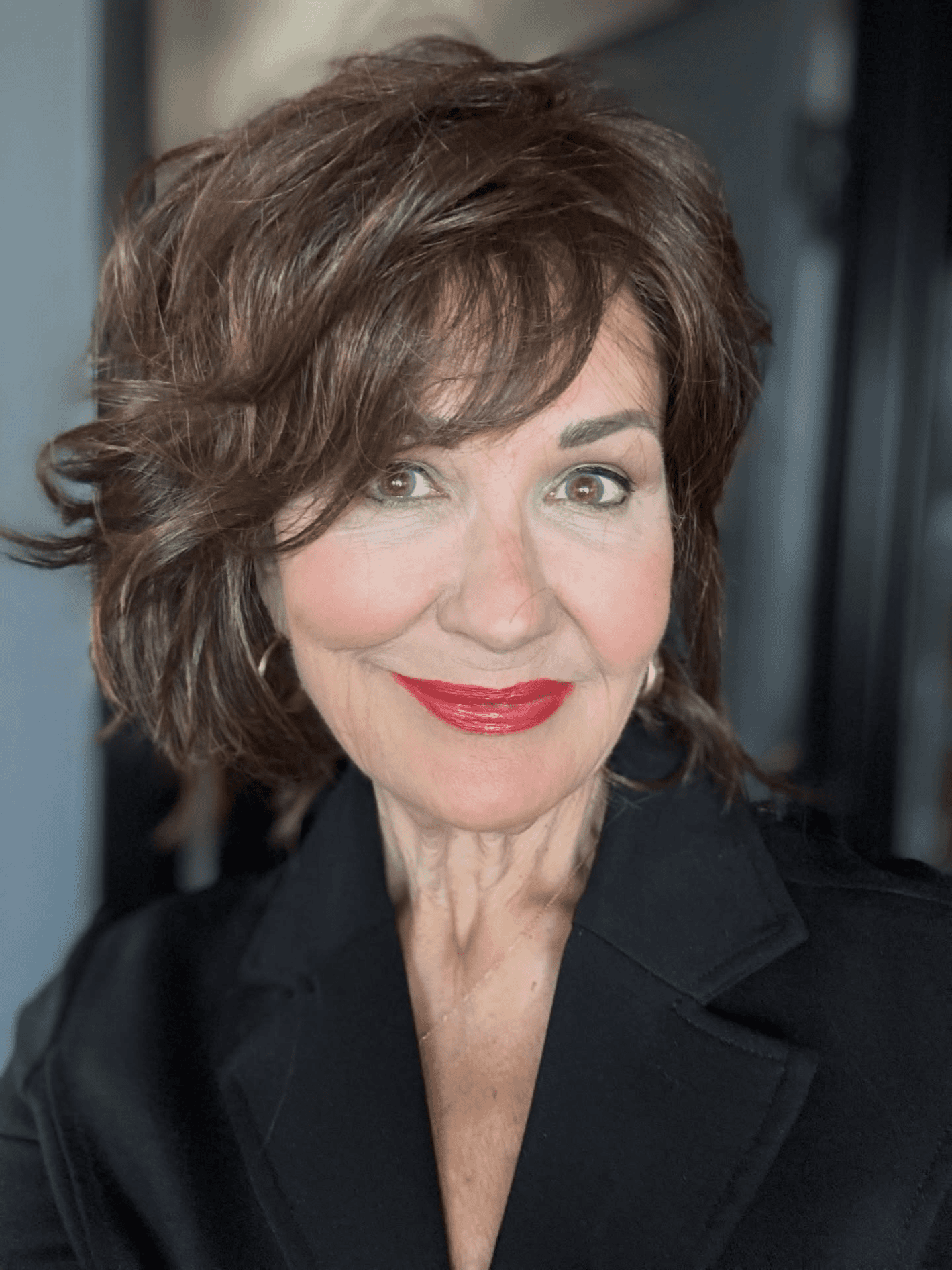 Voluminous Tousled Layered Bob
