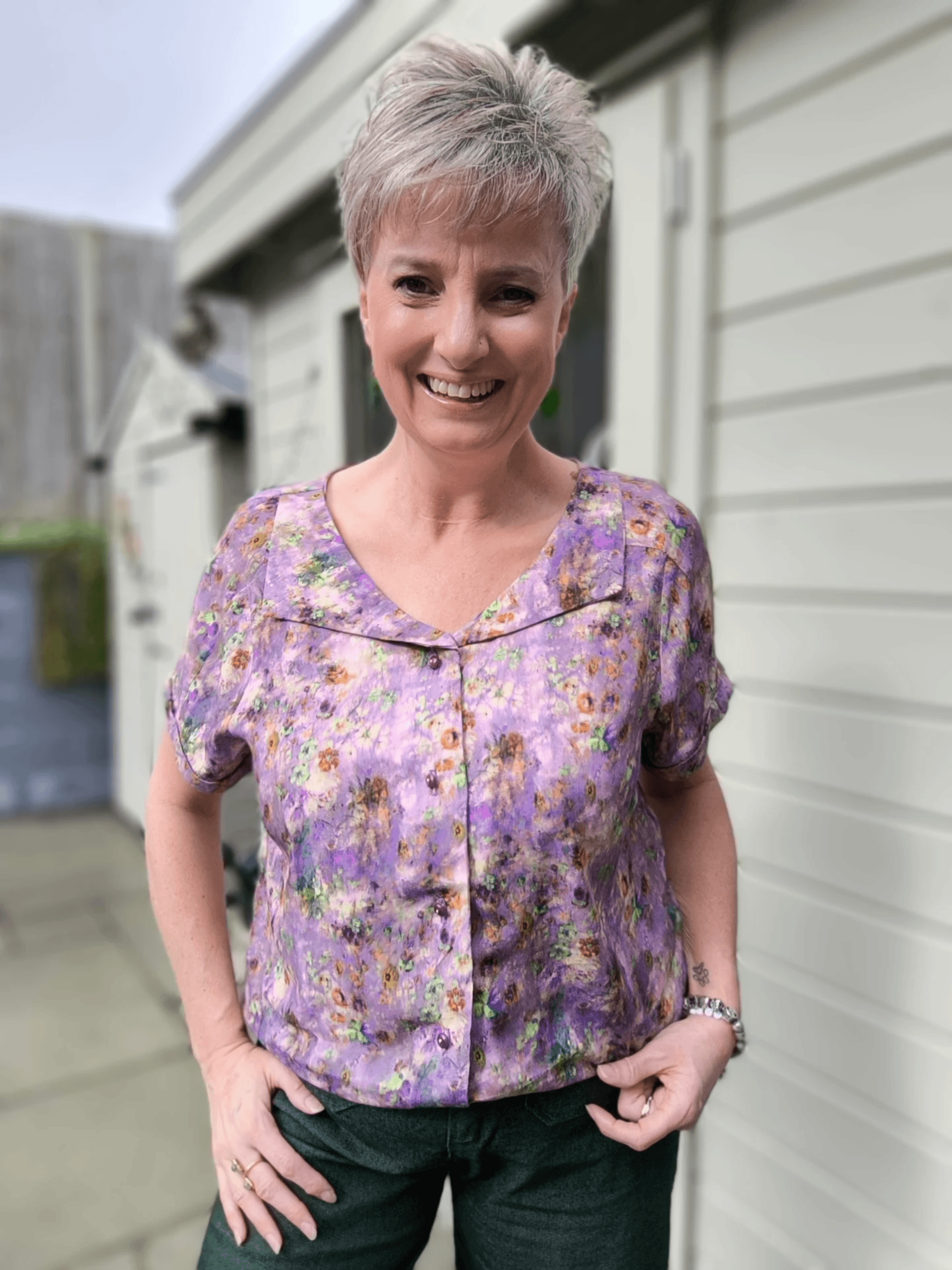 Feathered Silver Pixie Elegance