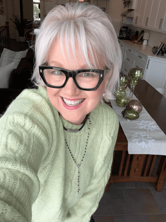 Icy White Chic Bob