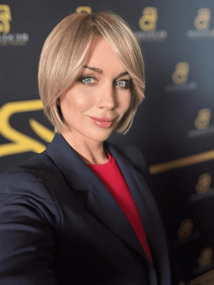 Side Swept Bob Elegance