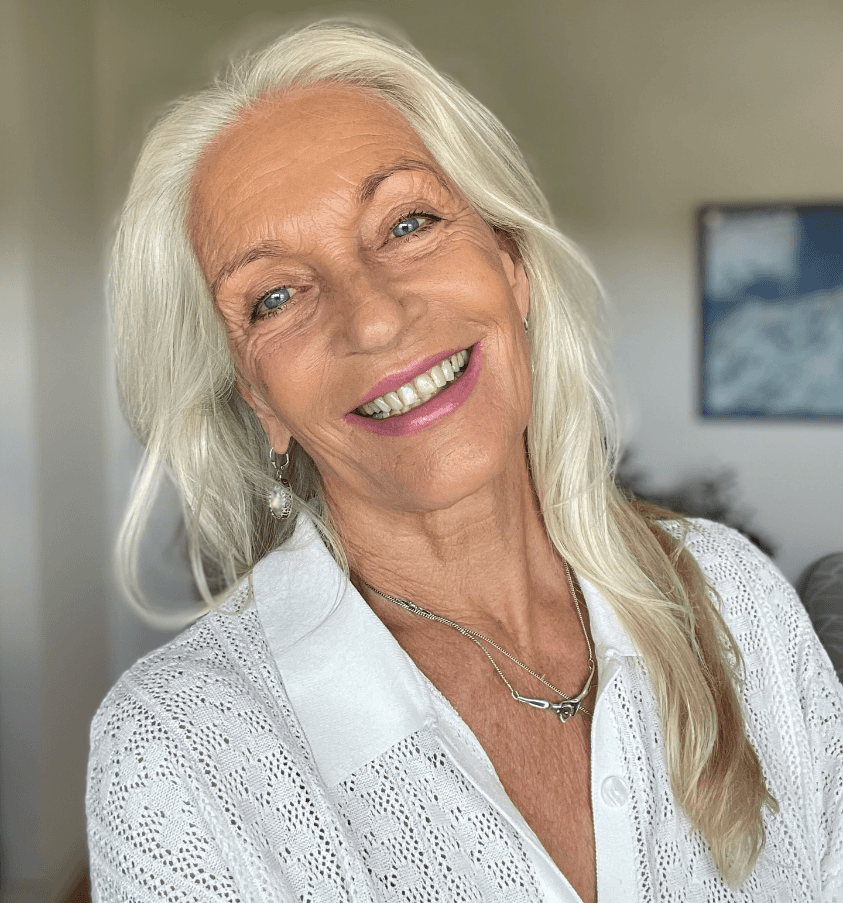 Soft Silver Face Framing