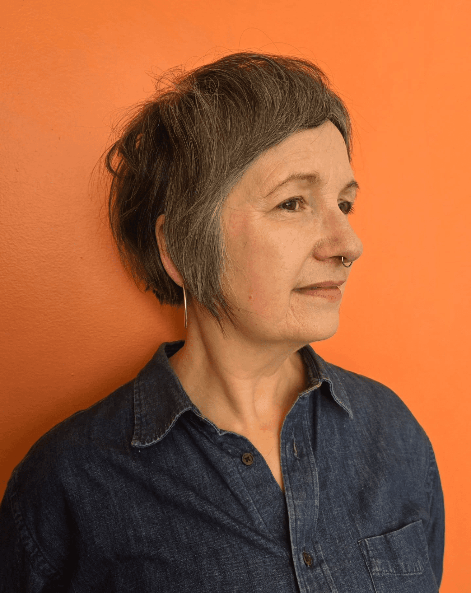 Effortless Gray Bixie Style