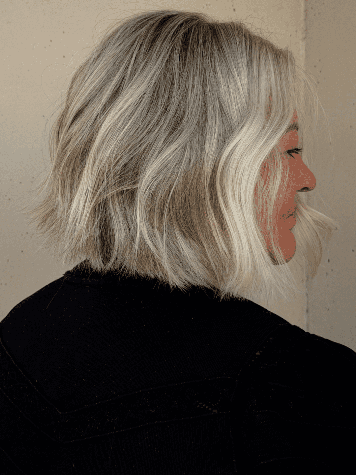 Soft Layered Chin Bob