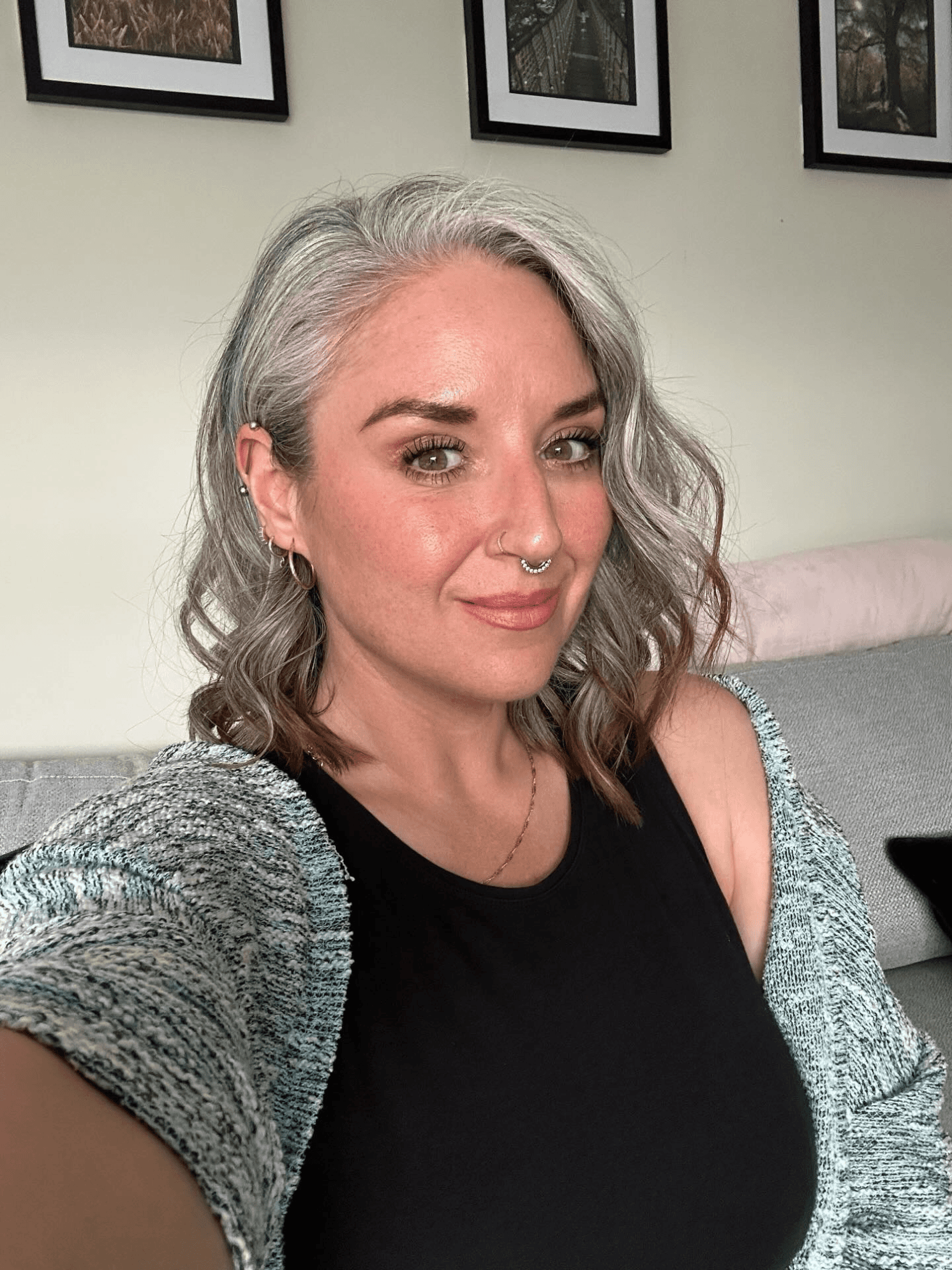 Soft Silver Waves