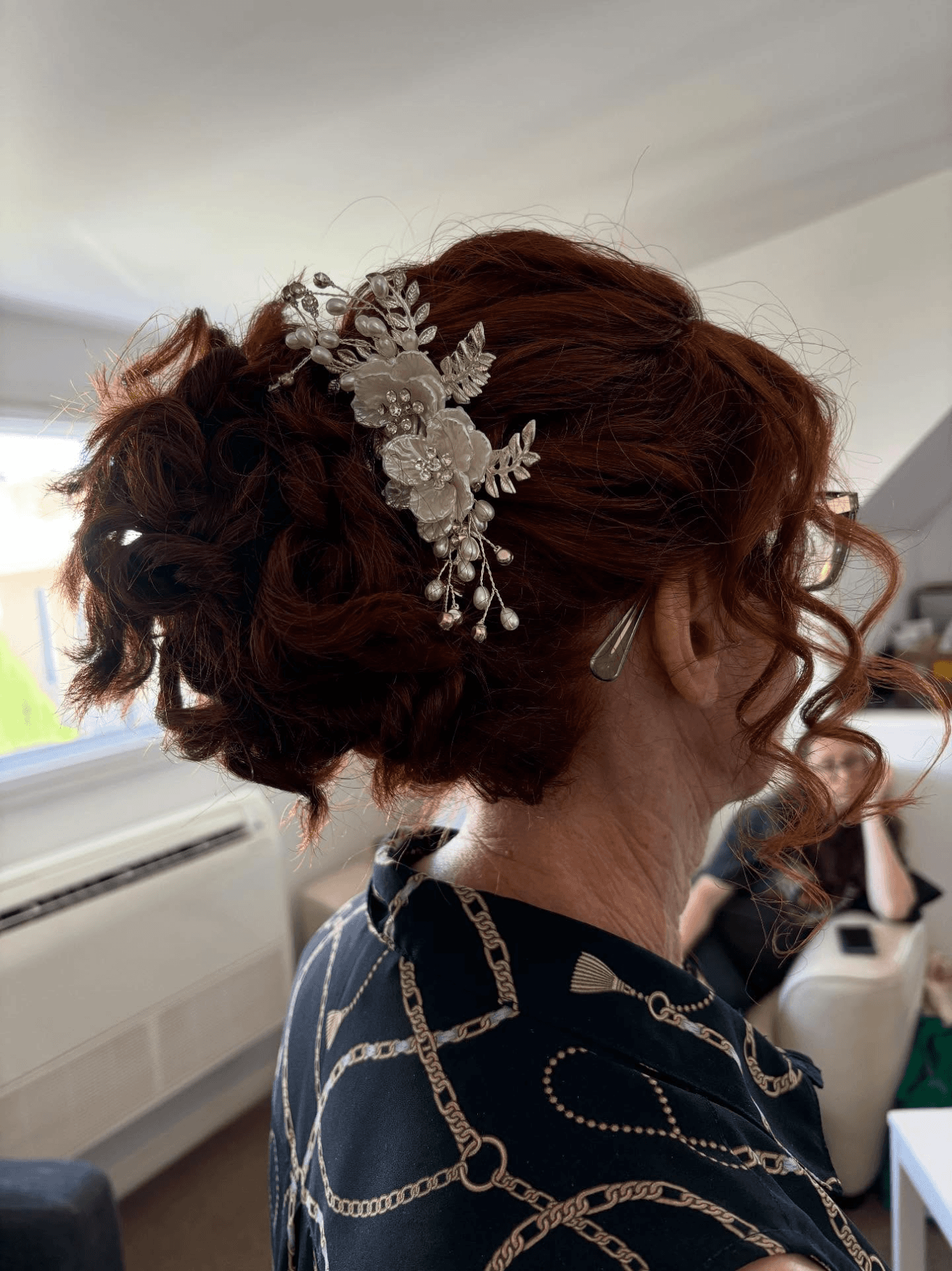 Timeless Romantic Curly Updo