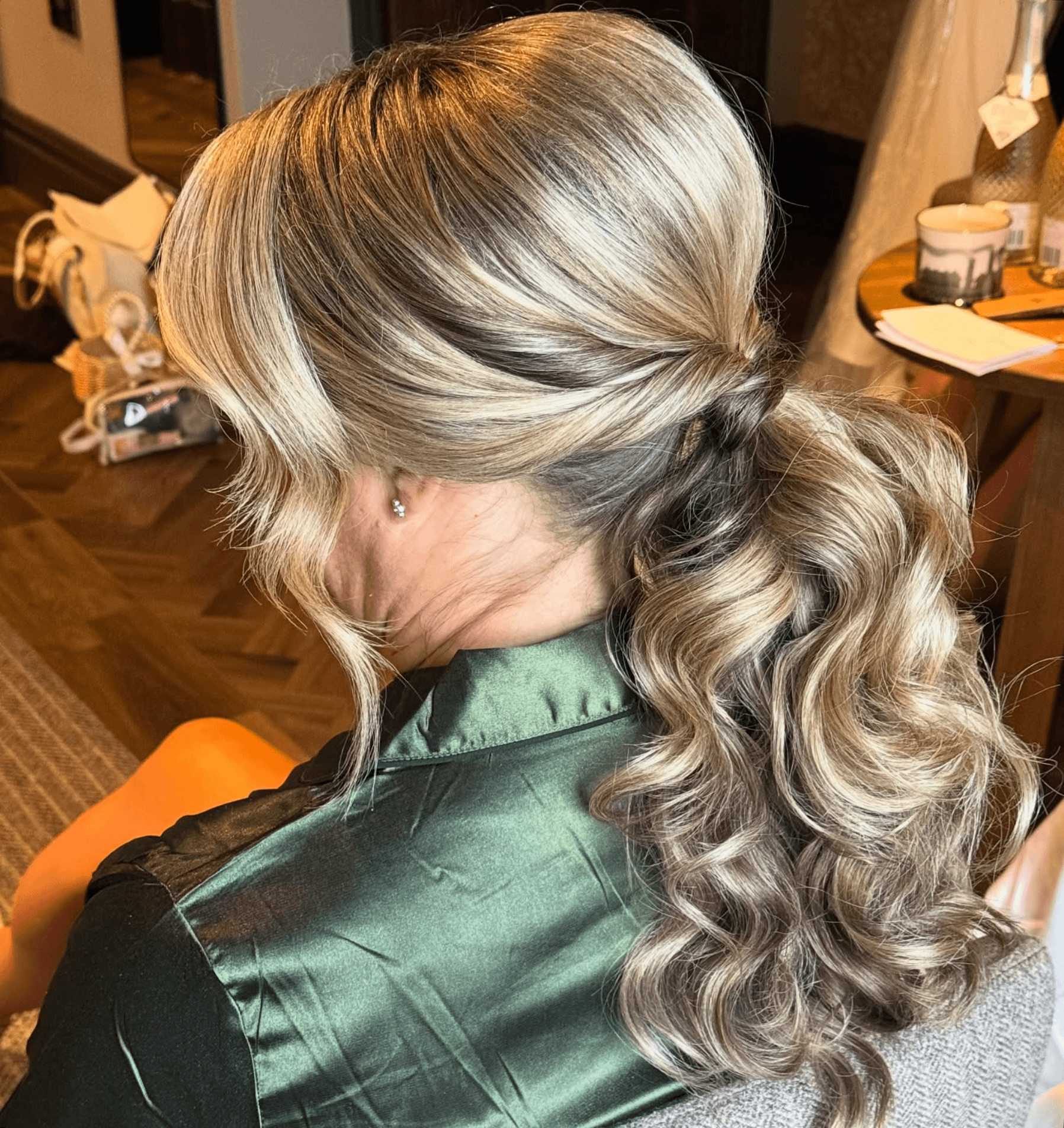 Timeless Twisted Half Up